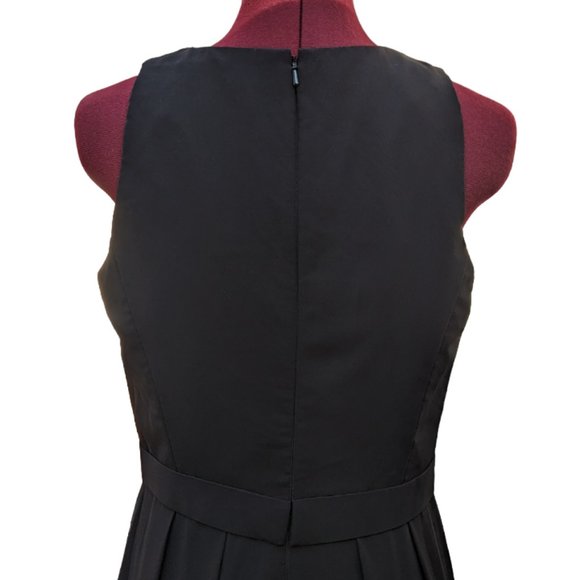 Bill Levkoff Black Chiffon Gown - Sz 10 - EUC - Picture 4 of 4